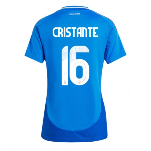 Ženski Nogometni dresi Italija Bryan Cristante #16 Domači EP 2024 Kratek Rokav